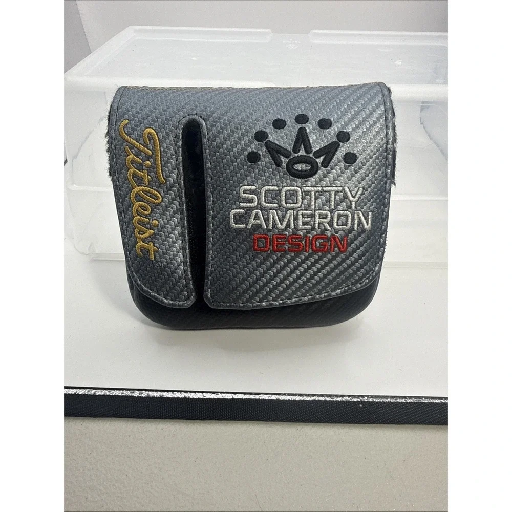 RH Scotty Cameron Futura X Mid Square Mallet Putter Headcover Head Cover EUC